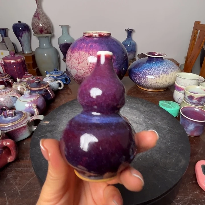 牛家钧窑牛自恒老师钧瓷