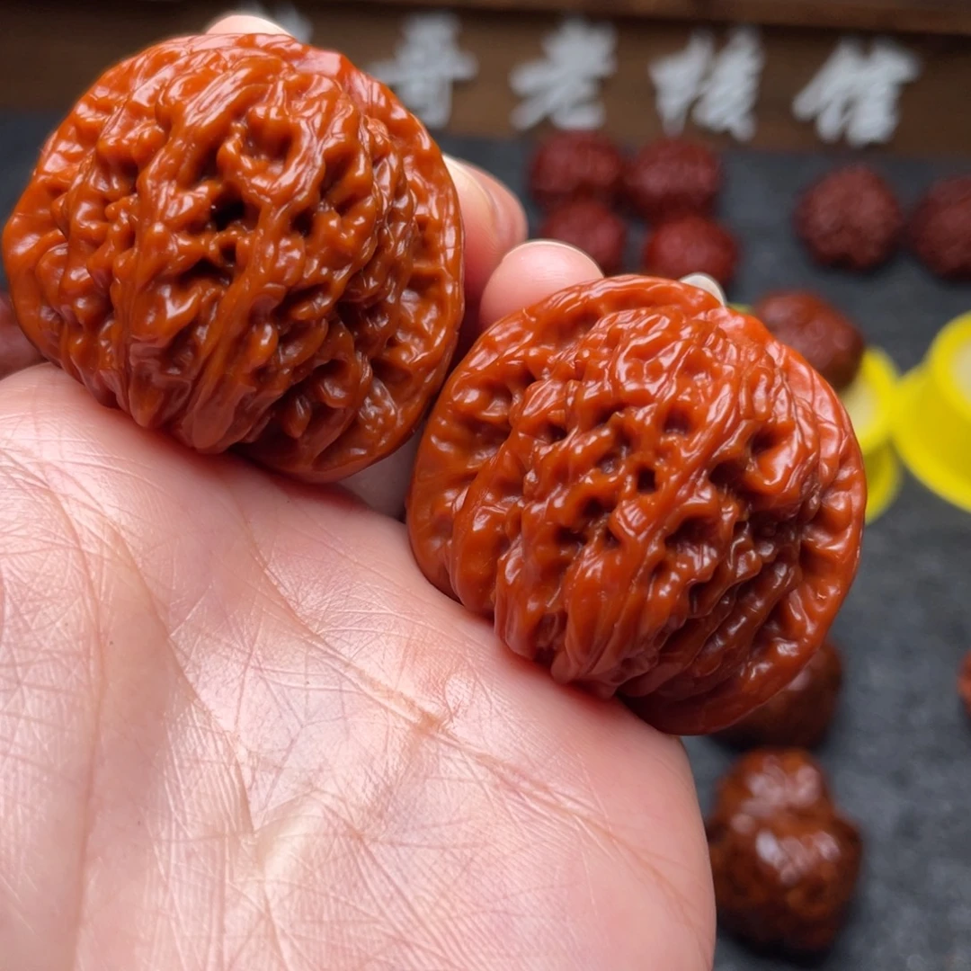 文玩核桃吊坠文玩核桃 手把件 四座楼 39