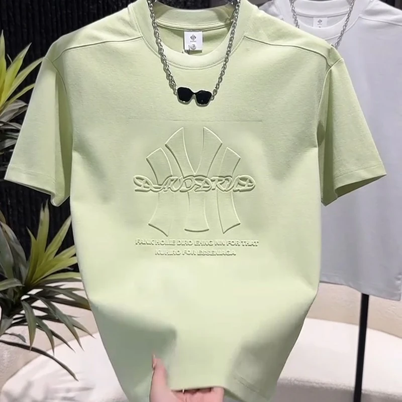 【香港DcSU&Shoes官方正品】男士短袖T恤凉感透气牛油果绿体恤衫