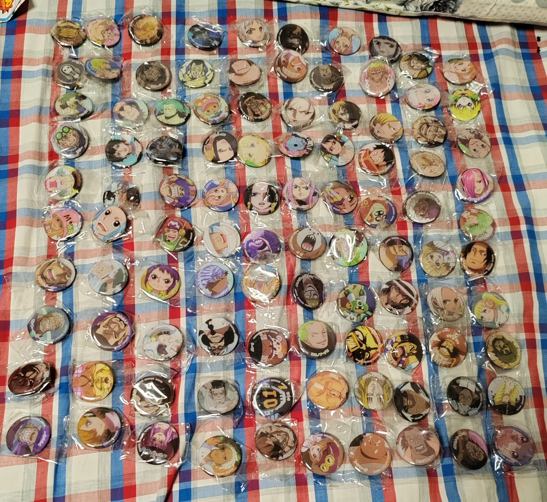 日谷 海贼王 寿司磁吸吧唧冰箱贴 徽章