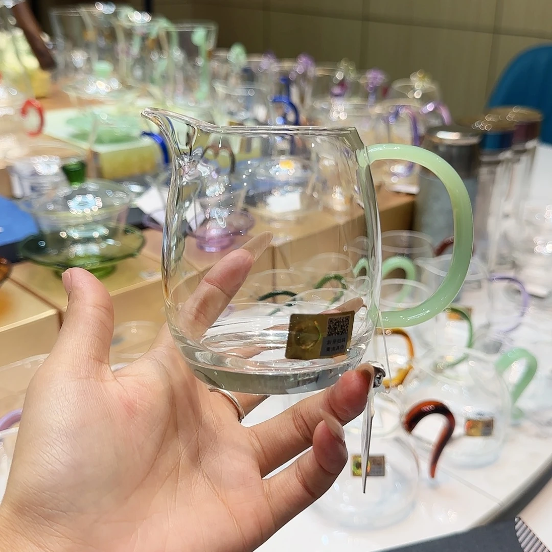 禾器浅玉色澄然公道杯