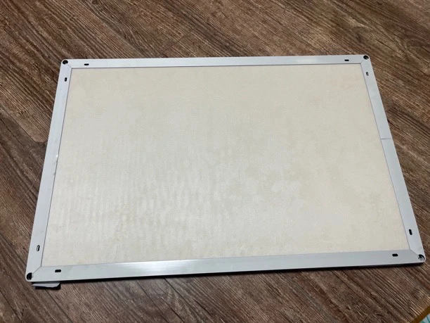 苹果展板 LED 电视圆角铝合金抽画广告牌挂墙式发光价目表