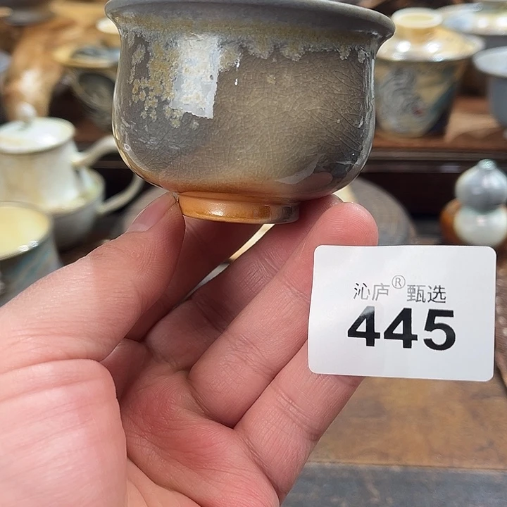 沁庐柴窑古法柴烧全手工茶具