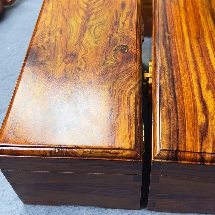 木质新****今越南黄花梨箱子三个