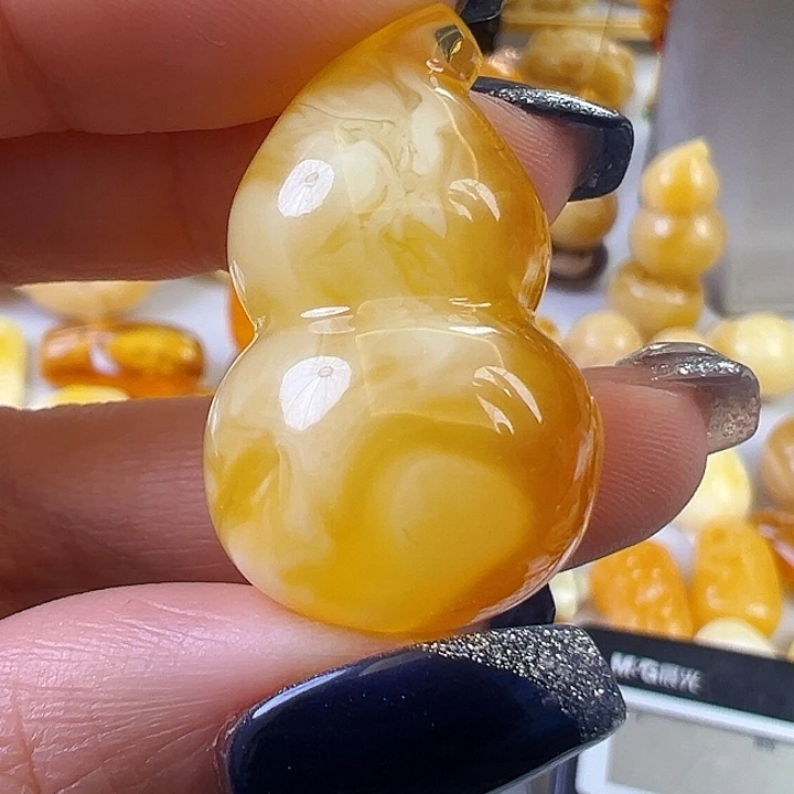 蜜蜡颈饰未镶嵌蜜蜡