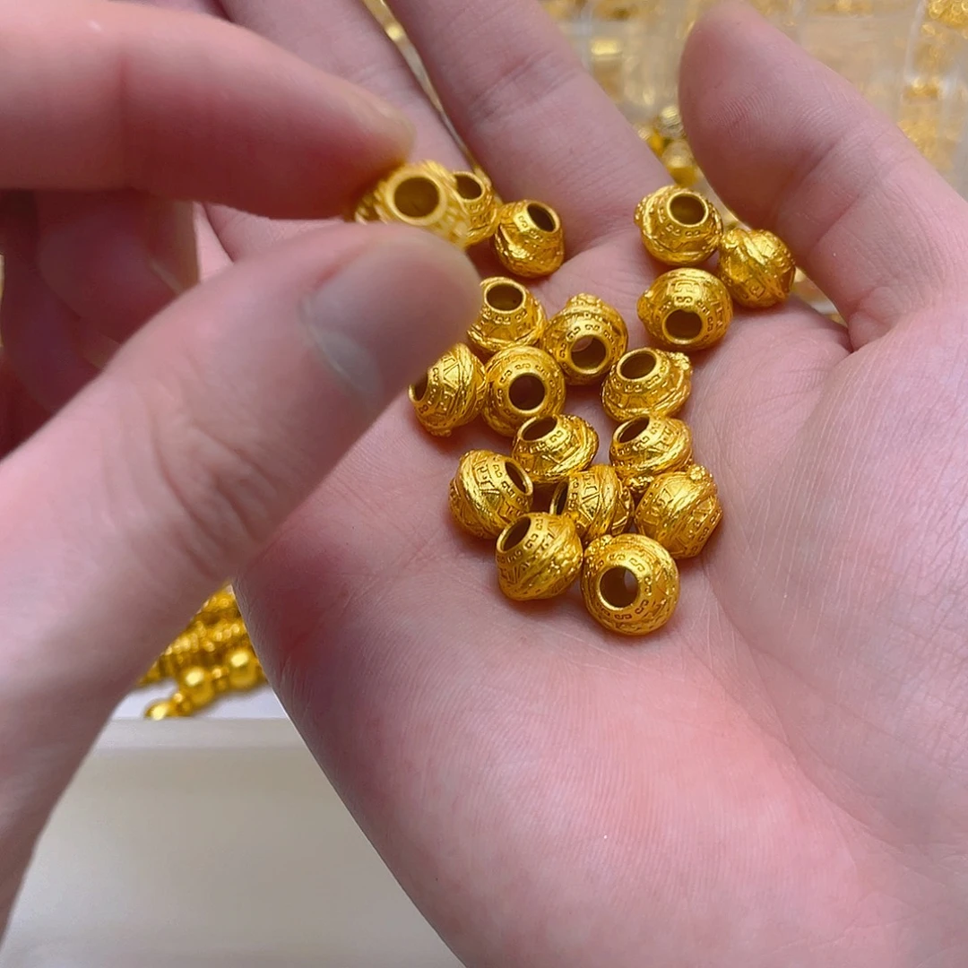 锆石铜合金纯色龙珠1颗