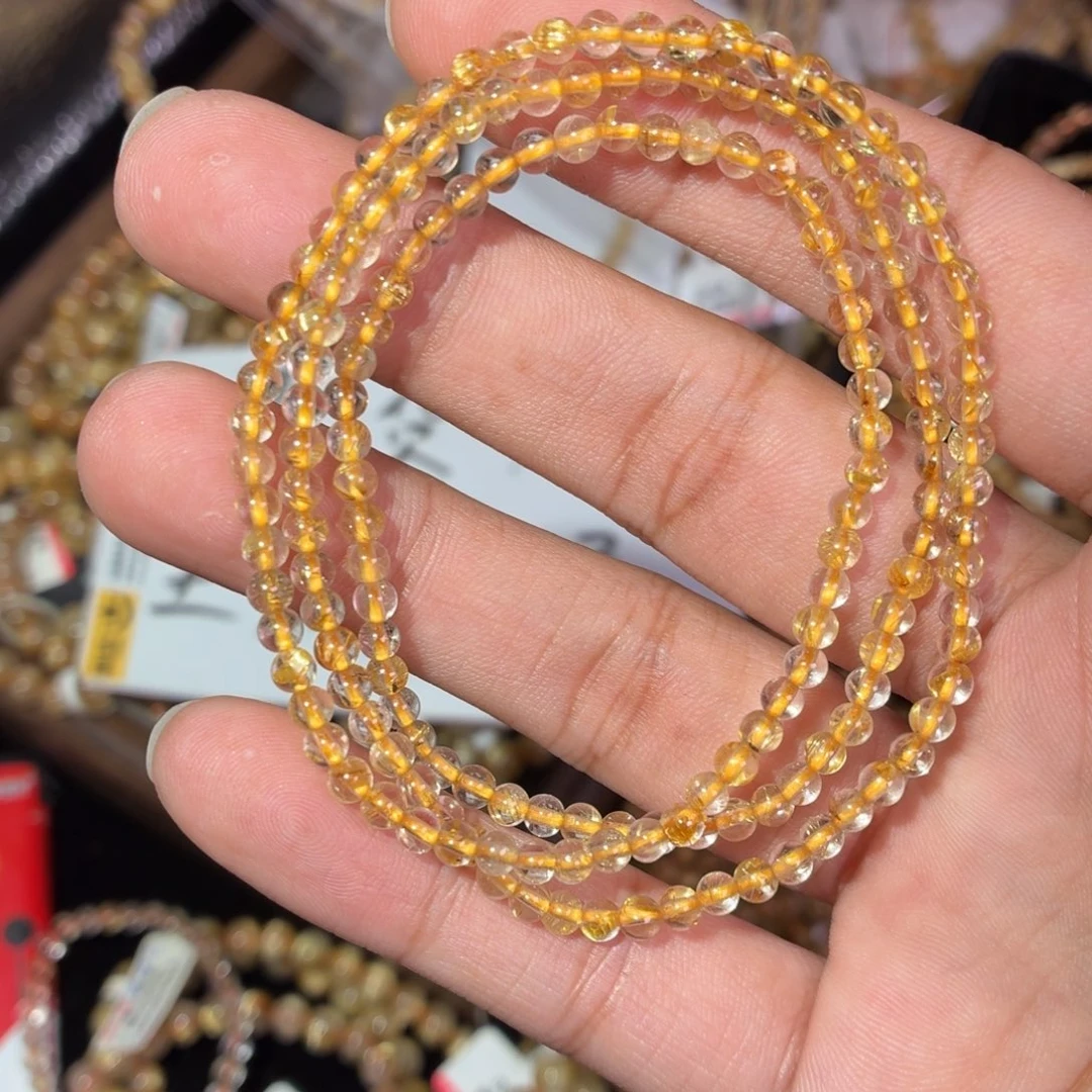 发晶未镶嵌手链卡3.5