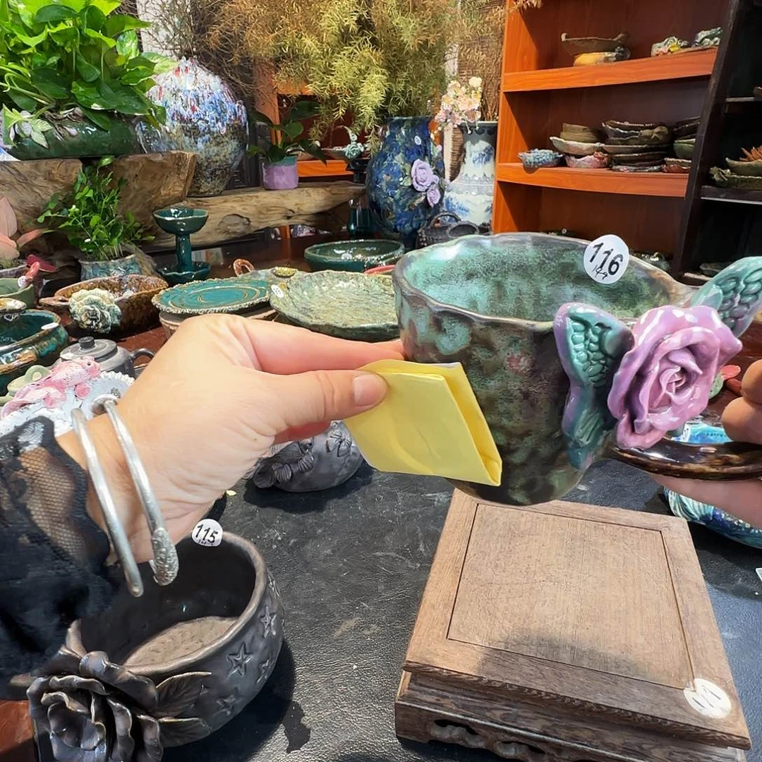 金***儿纯手工咖啡杯盘碗