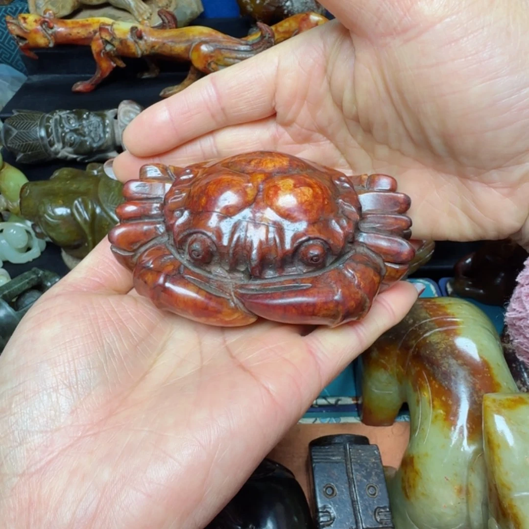 和田玉摆件未镶嵌百*犁