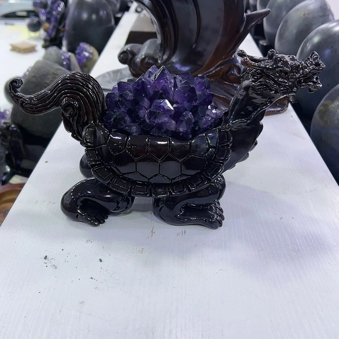 大型摆件（非配饰）未镶嵌紫晶