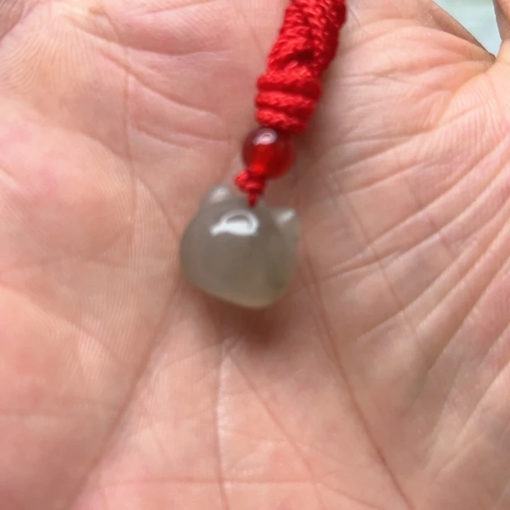 岫玉颈饰未镶嵌安****n