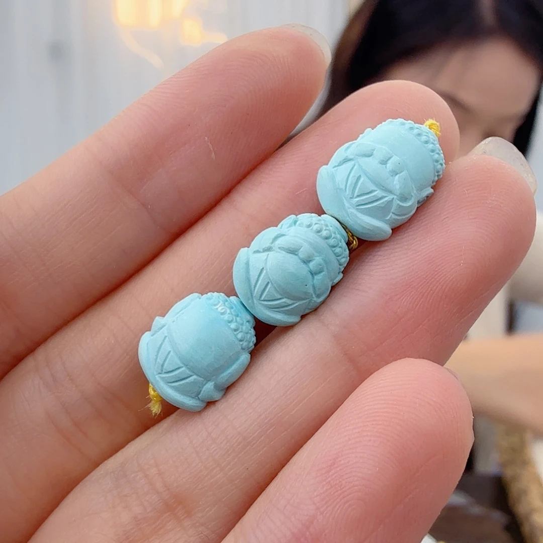 绿松石未镶嵌珠宝半成品