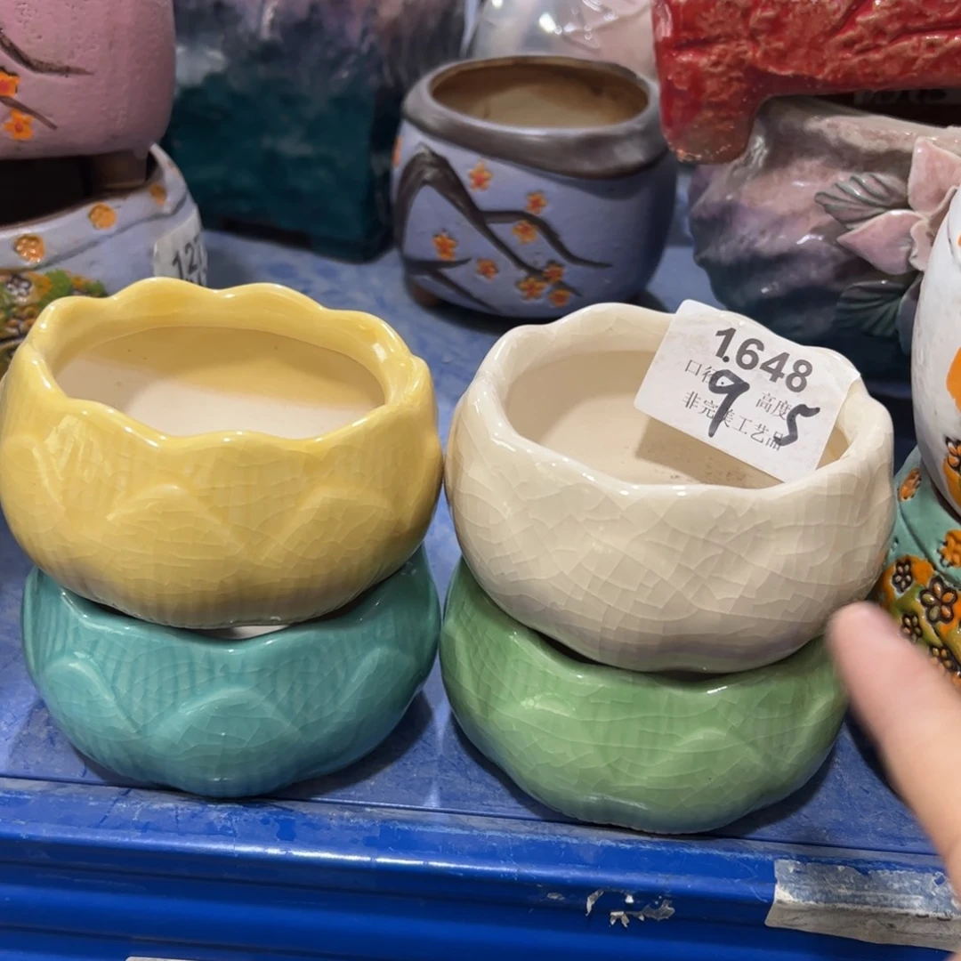 陶瓷陶瓷多肉花盆@@1648