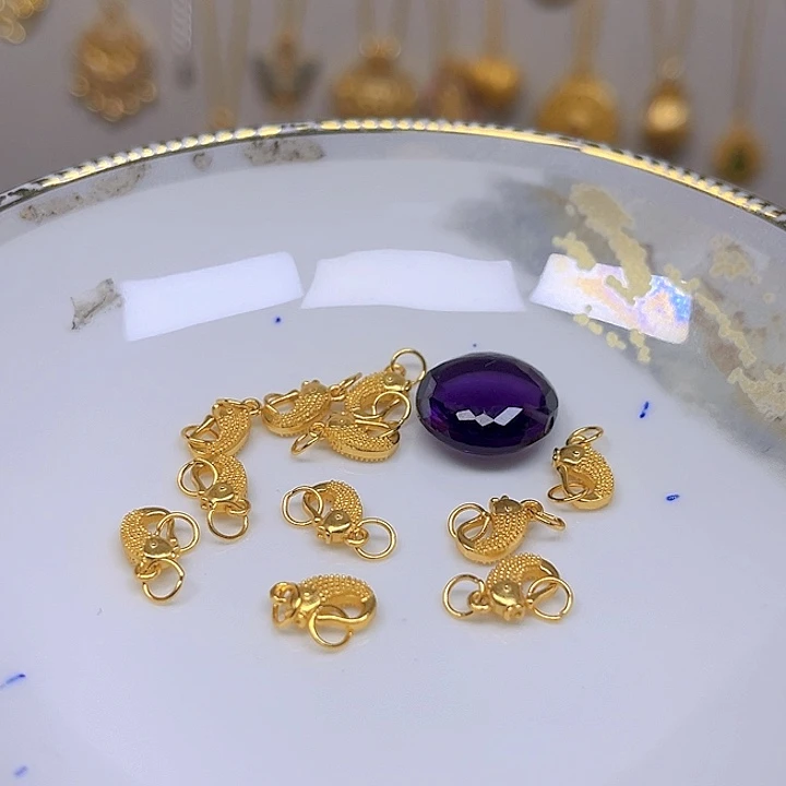 紫晶颈饰银S925镶嵌紫晶925镶嵌10