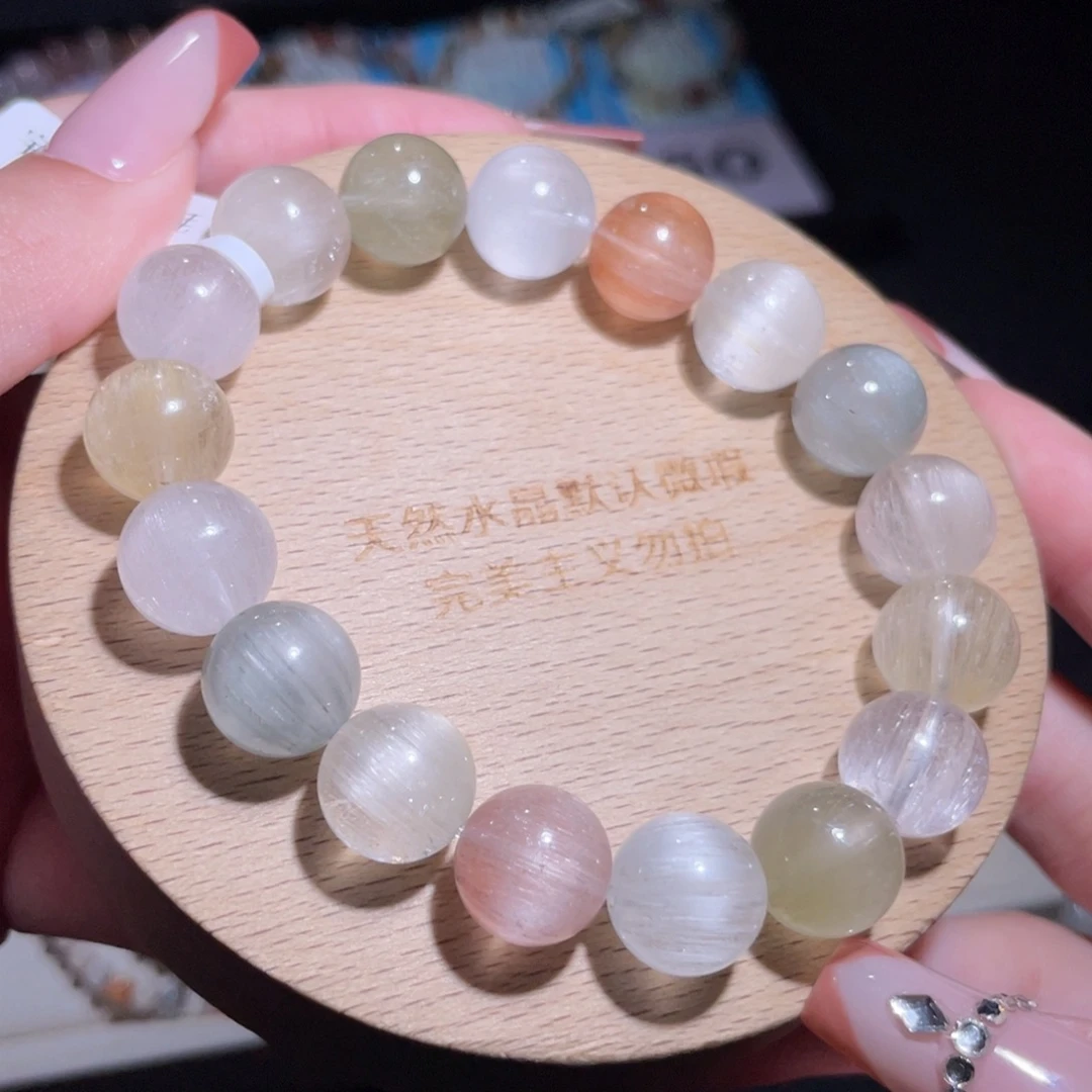 未镶嵌手链水晶178号多样性发一Q 12mm+