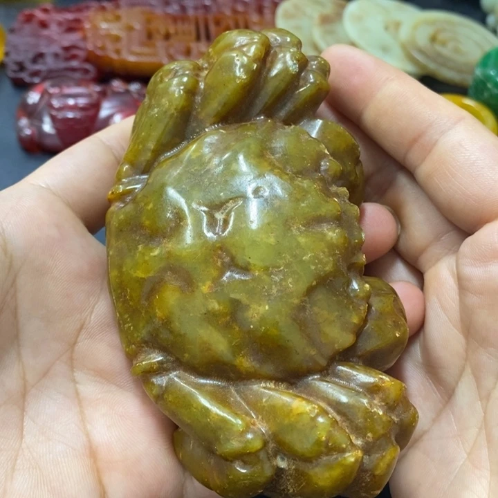 和田玉（糖玉）未镶嵌挂件摆件