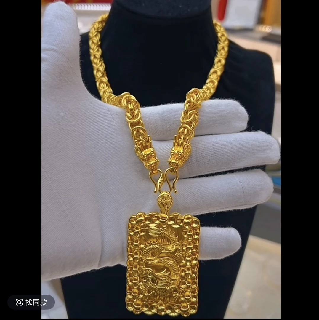 正品【龙骨项链】商家福利体验 合金 JING999工艺精美时尚百搭款