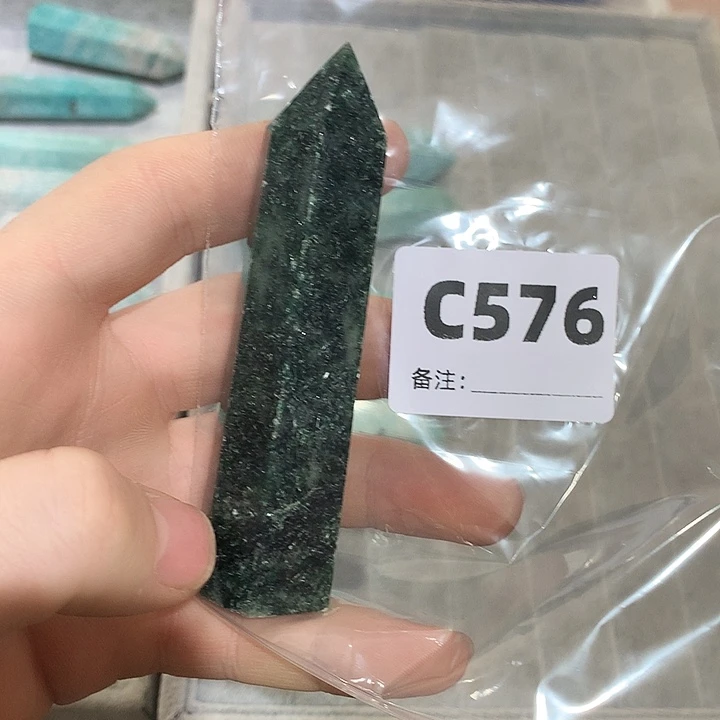 M***o水晶珠宝半成品未镶嵌天然水晶C576