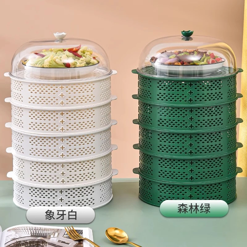 菜罩2025新四季通用多层镂空菜罩剩菜饭罩餐桌罩防尘防苍蝇蚊子罩