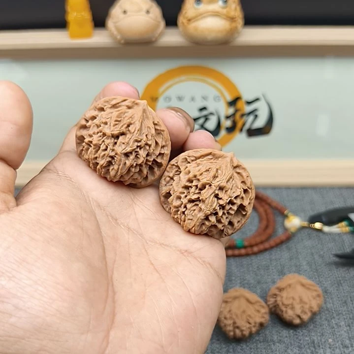 吊坠文玩核桃盘龙纹40