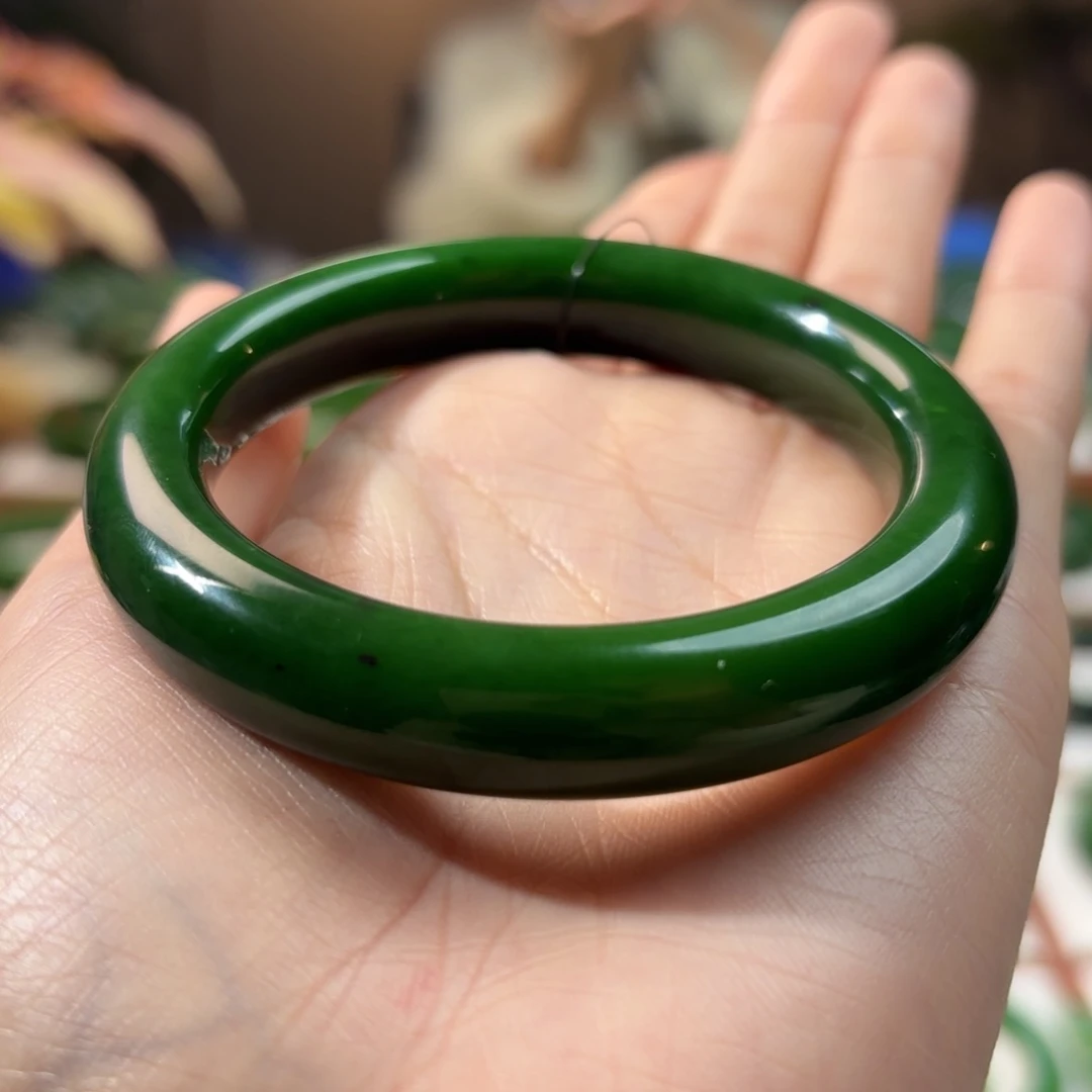 未镶嵌手镯和田玉（碧玉）53.54