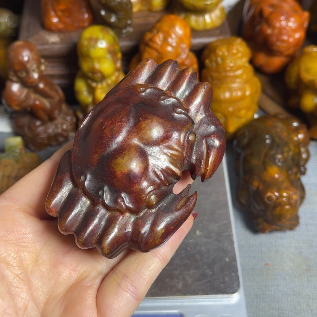 蛇纹石玉合金颈饰