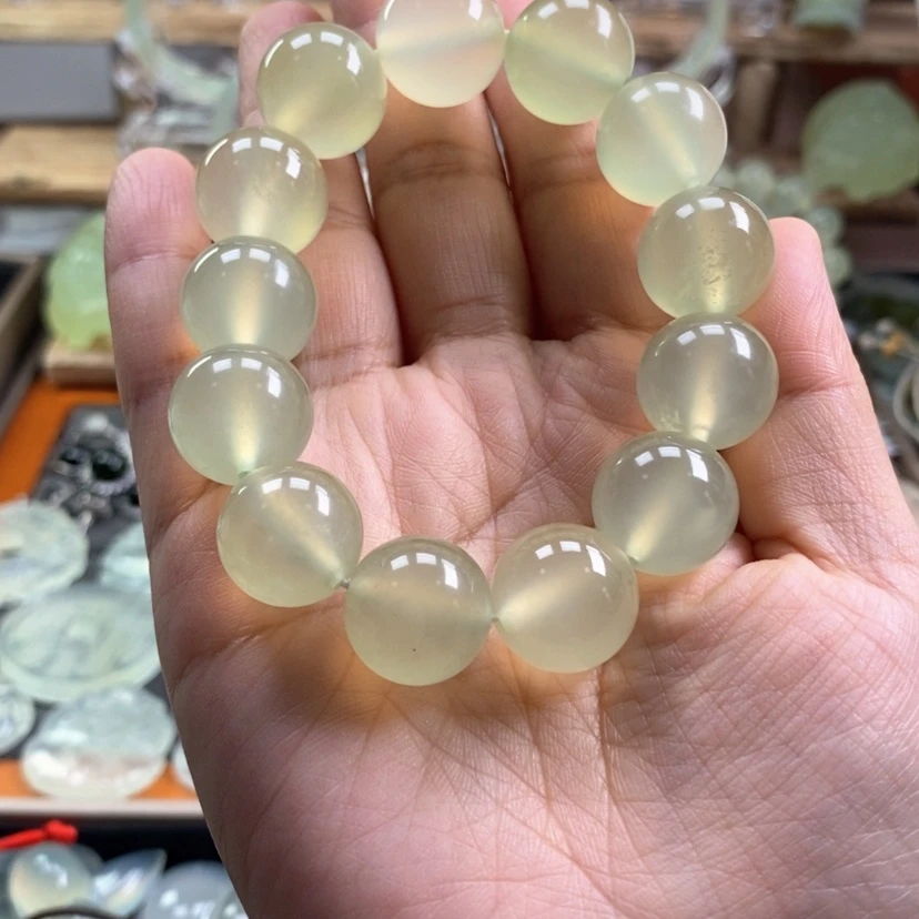 【闪购商品】未镶嵌蛇纹石玉手链