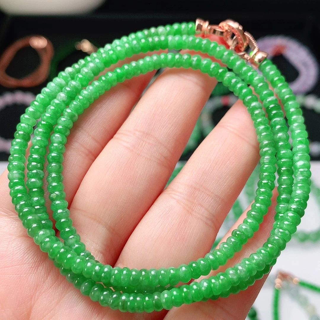 翡翠未镶嵌手链翡翠