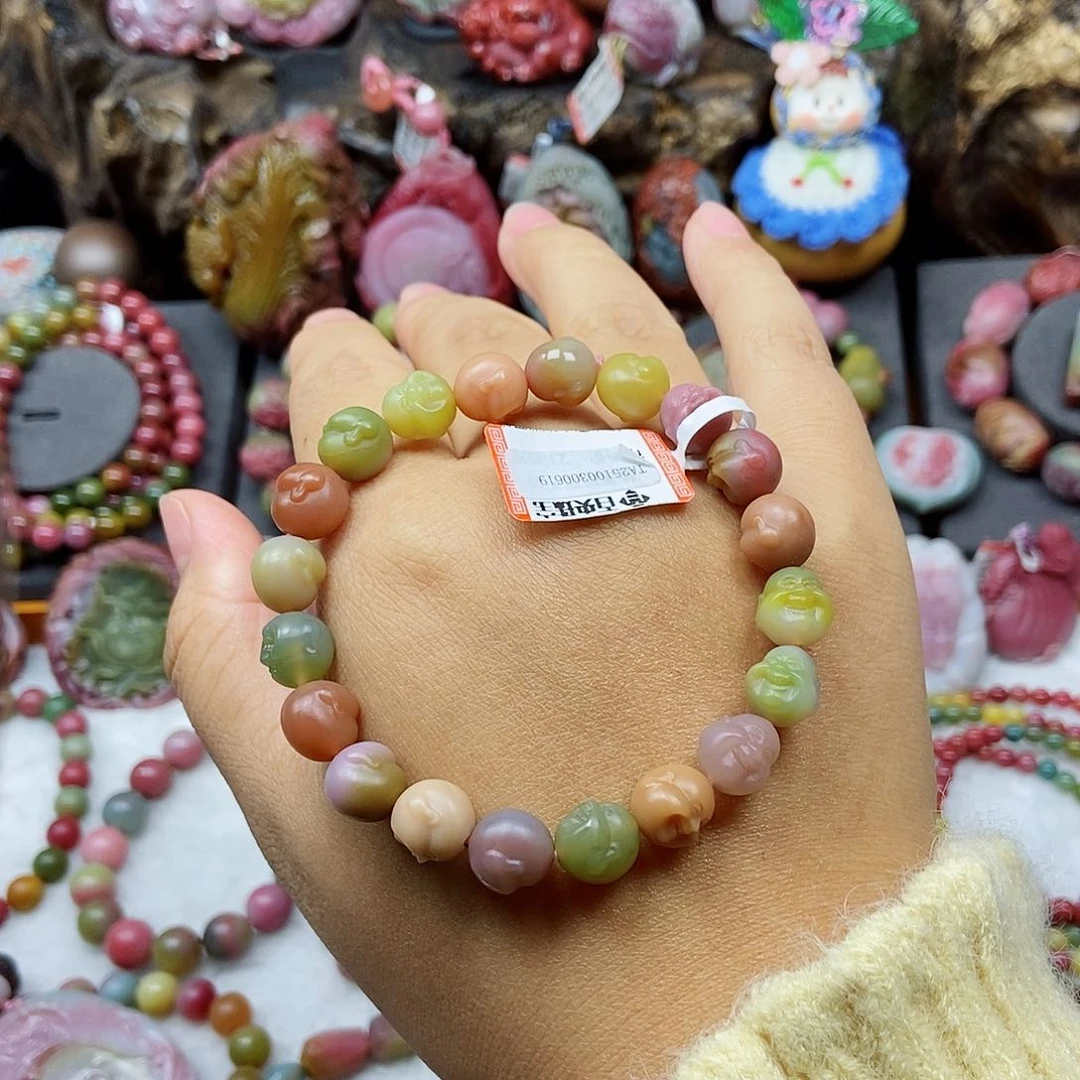 未镶嵌石英质玉（盐源）珠宝半成品