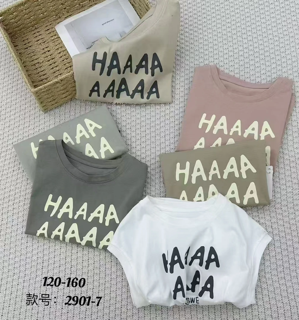 【淼淼妈】儿童夏季无袖T恤2901-7