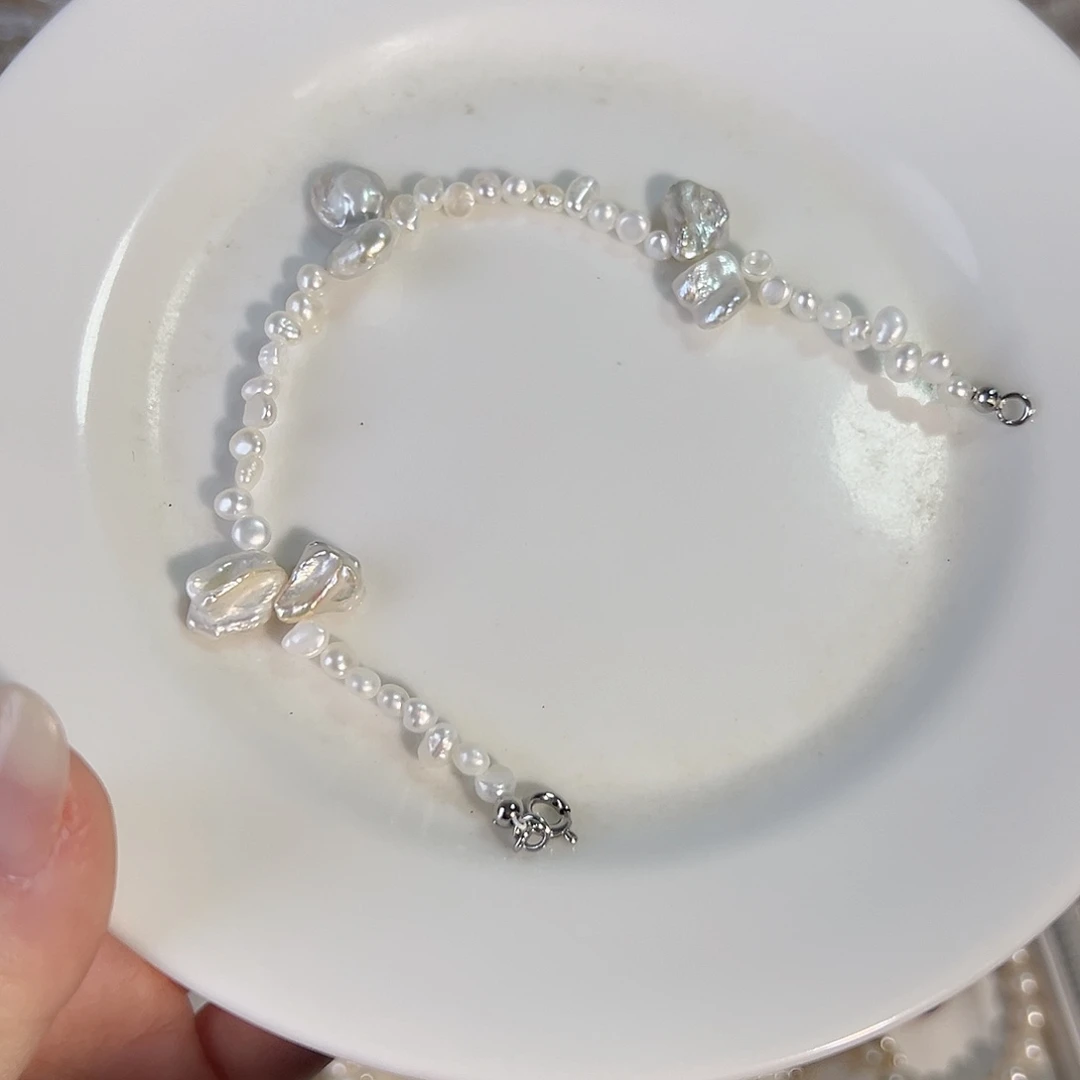 未镶嵌设计款珠宝首饰淡水珍珠