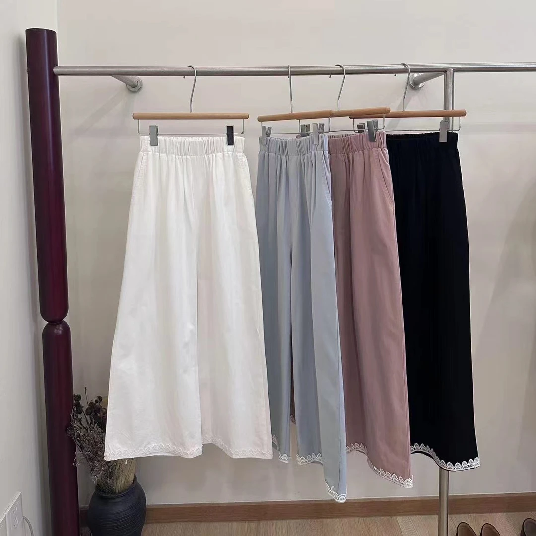 QDZ（970）时尚花边洗水裤（春季新款）kc