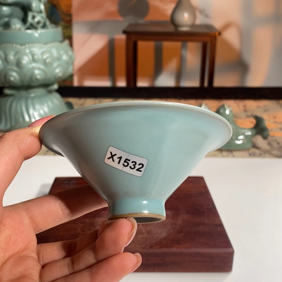 仿古斗笠杯10.5cm