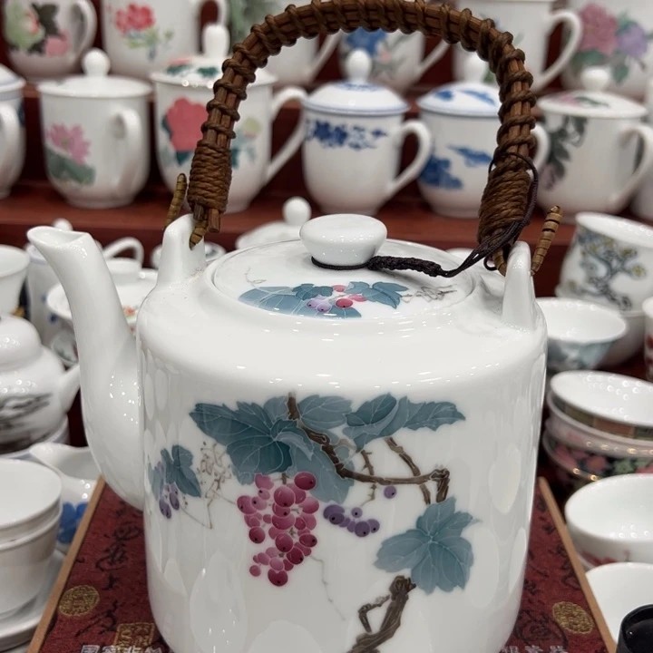 醴陵高温老厂瓷手绘1900毫升
