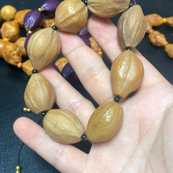 炯***神手串/手链橄榄核橄榄微瑕素核