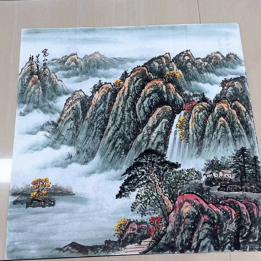 国画国画作品集一个