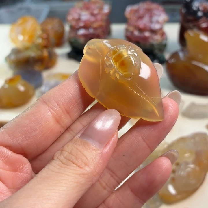 玛瑙/玉髓吊坠(不含链)未镶嵌