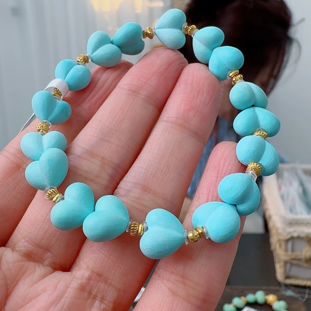 珊***绿松石未镶嵌珠宝奇石