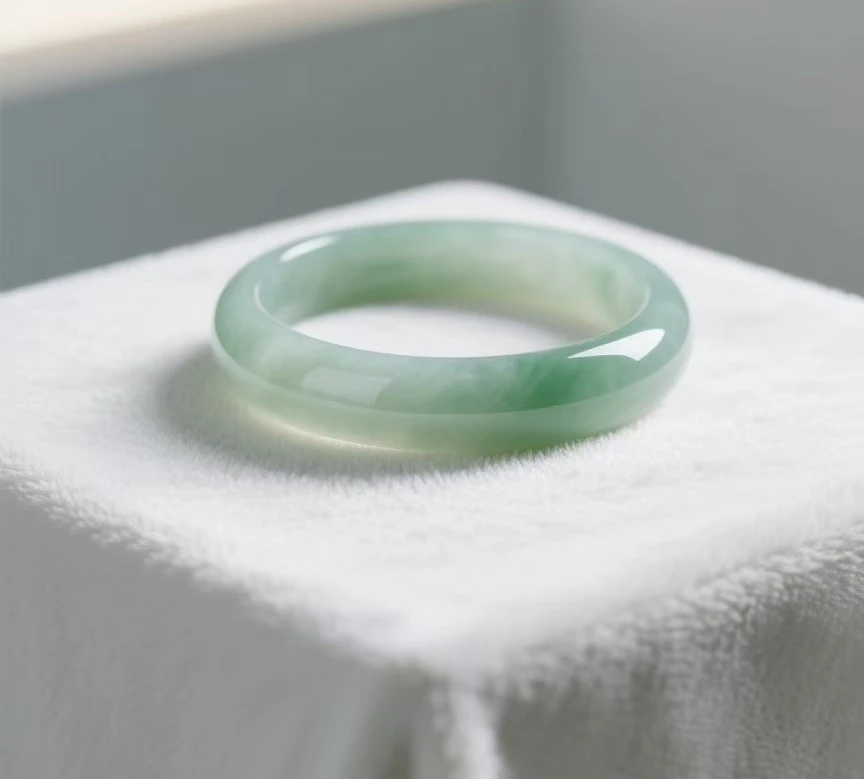 天山翠手镯圈口测量勿拍