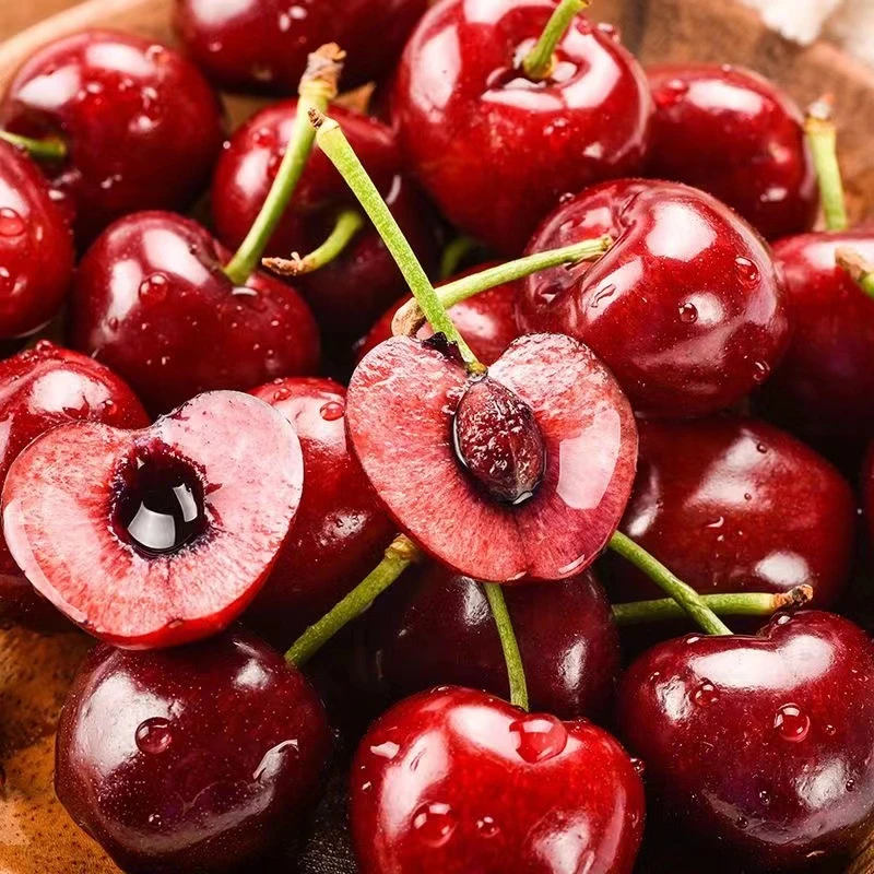 【年货节】车厘子海运拉宾斯3J-4J新鲜原箱樱桃净重5斤 内附果径卡