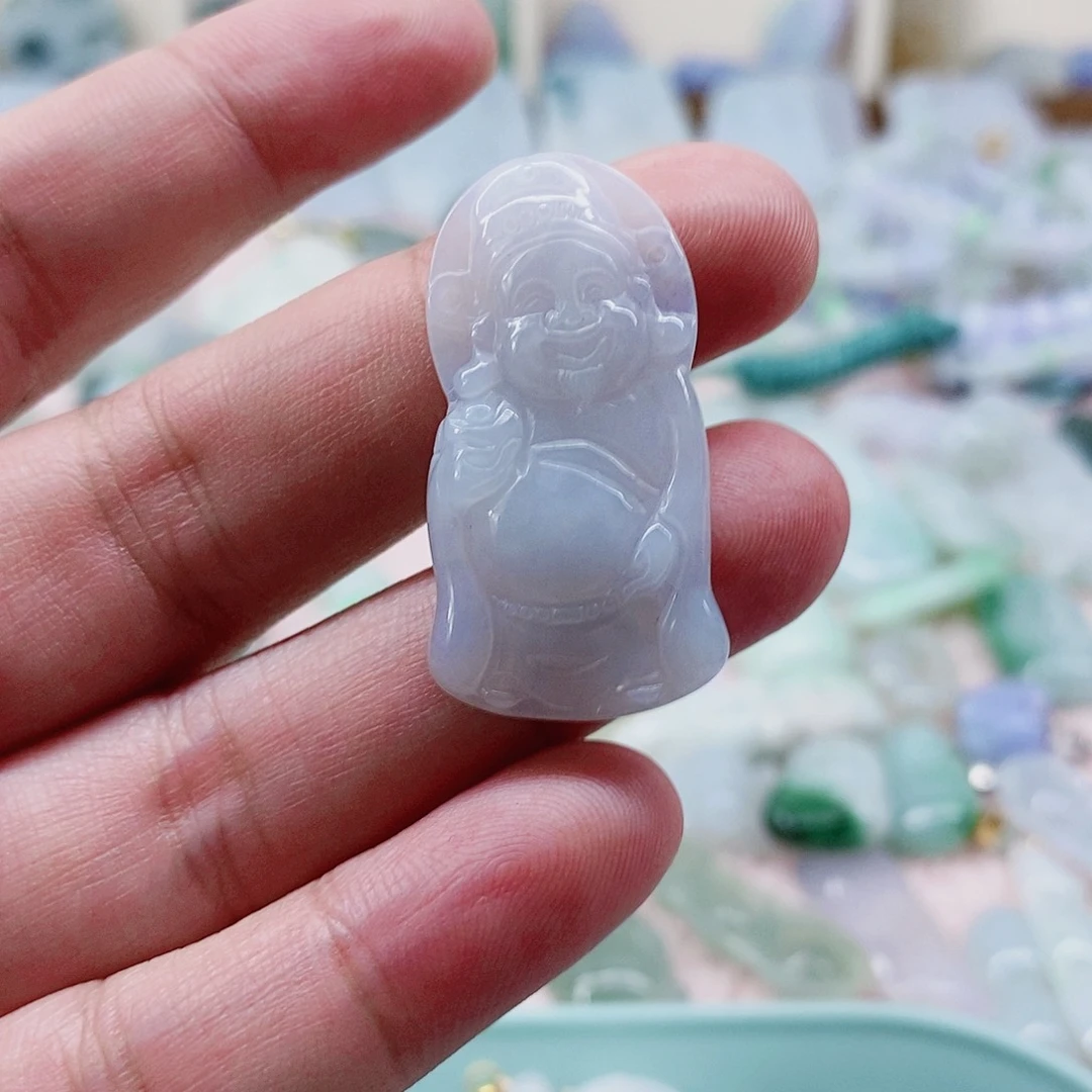 吊坠(不含链)未镶嵌翡翠天然