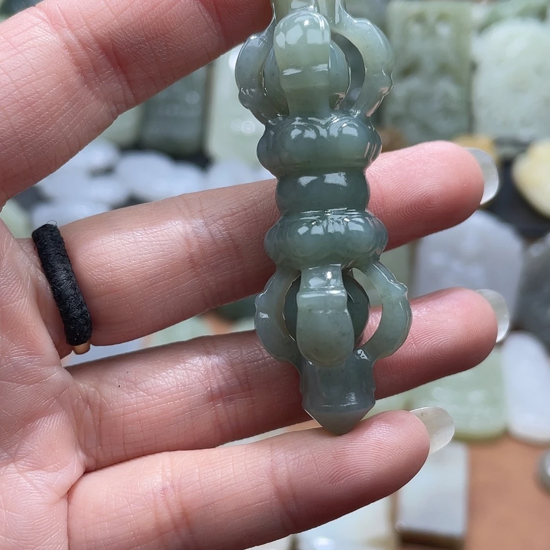 和田玉未镶嵌吊坠(不含链)