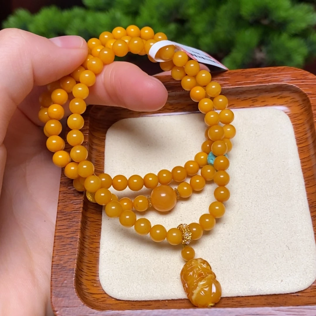 【闪购商品】手链蜜蜡未镶嵌手串