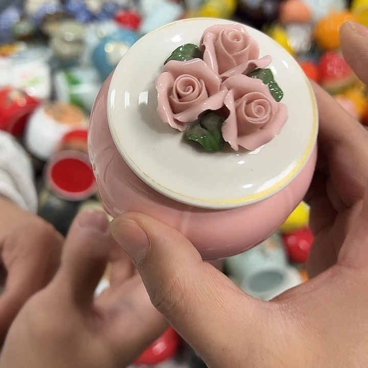 茶叶罐陶瓷家用储物罐瑕疵品介意勿拍