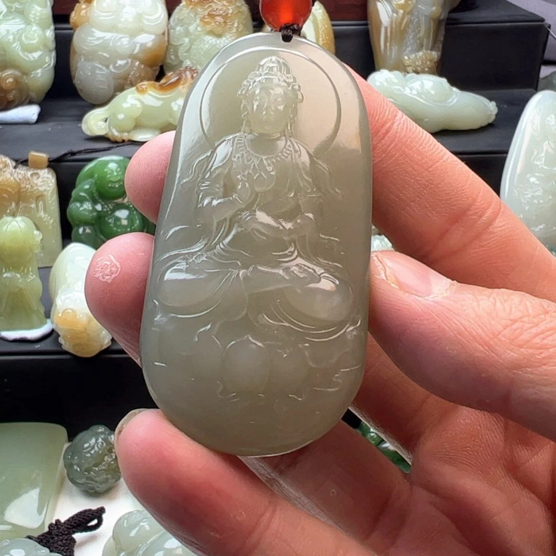 和田玉挂件未镶嵌