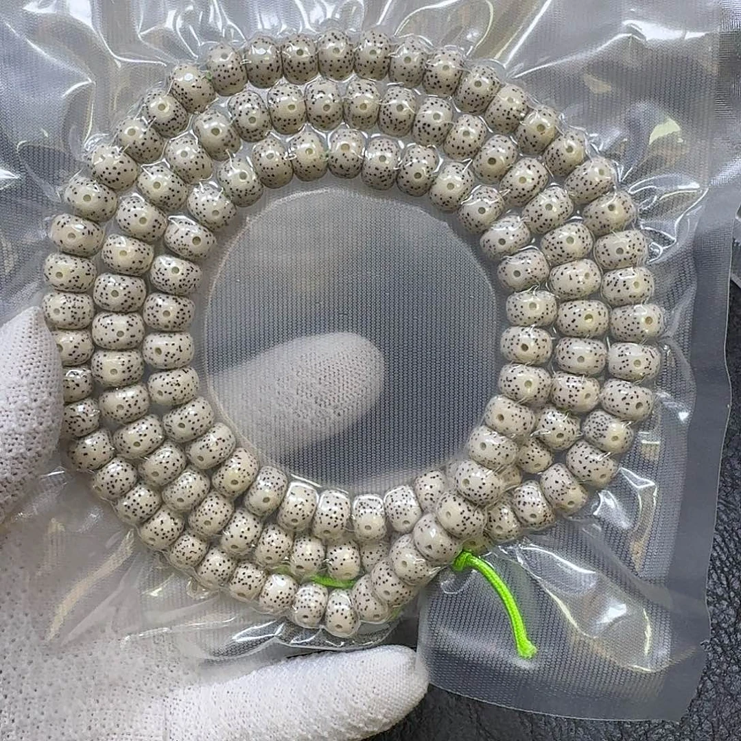 情***师星月菩提手串11mm脱脂藏桶手串（缩尺