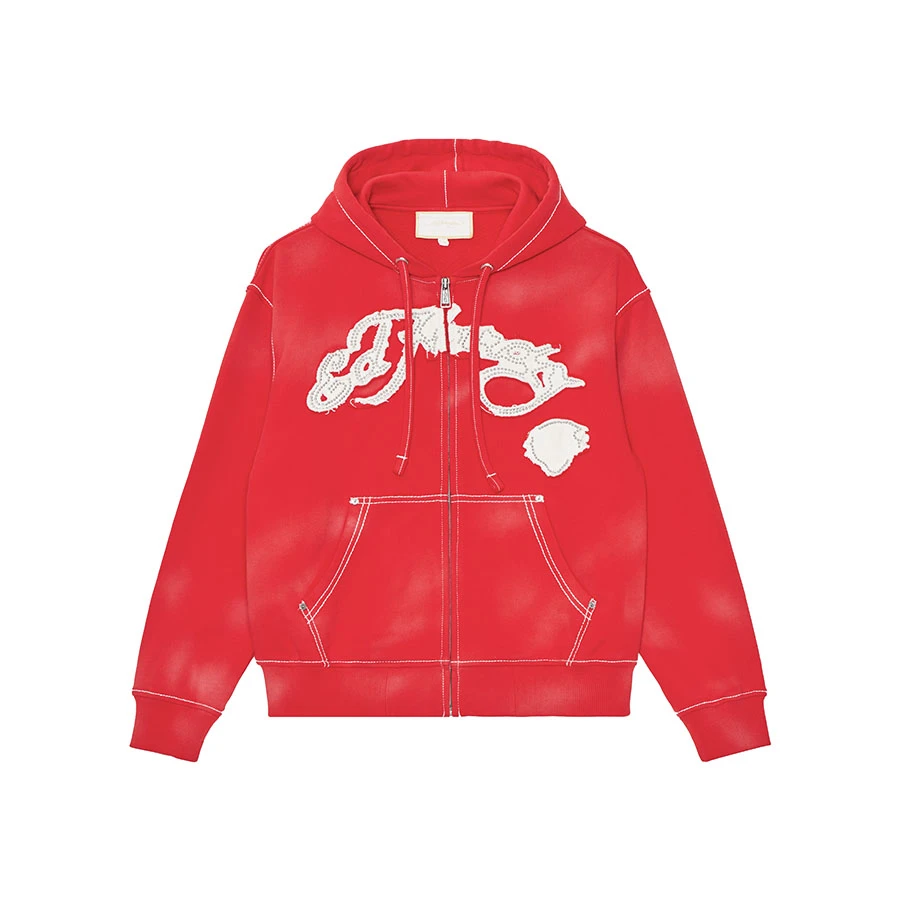 Ed Hardy/埃德哈迪时尚“新春限定”拉链卫衣外套E1QAW353