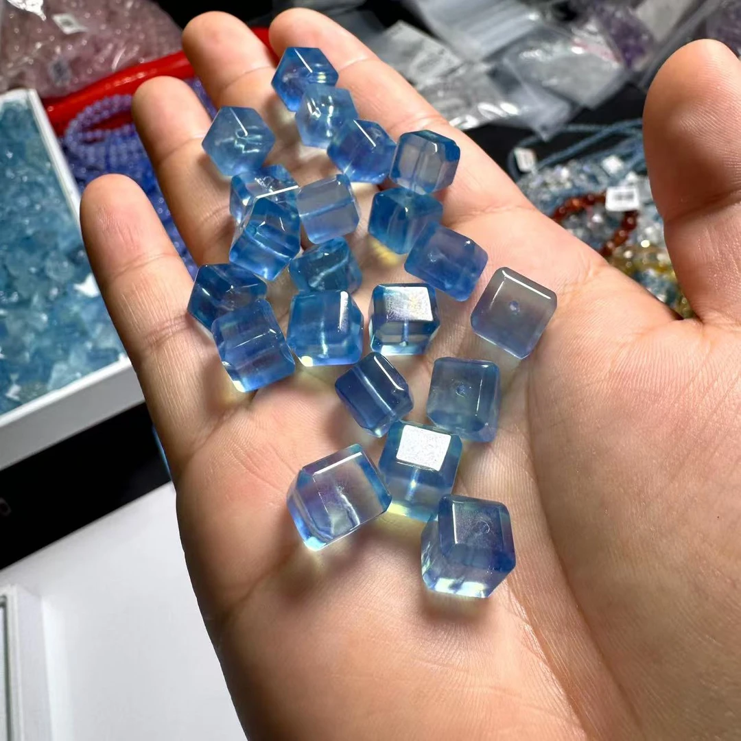 魔鬼蓝海蓝宝方糖配件（多样性发一） SYZB-0500