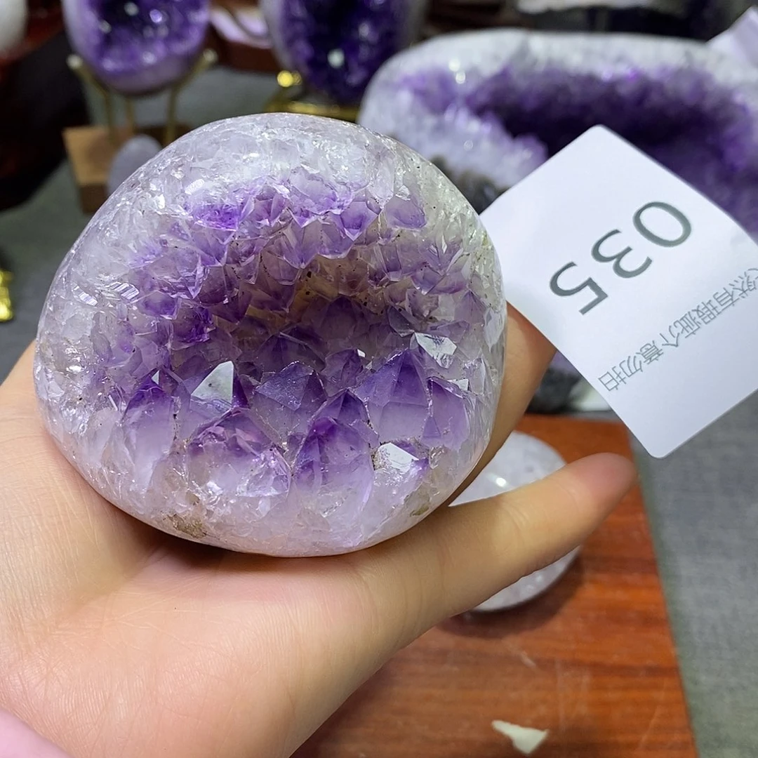 未镶嵌珠宝半成品紫晶