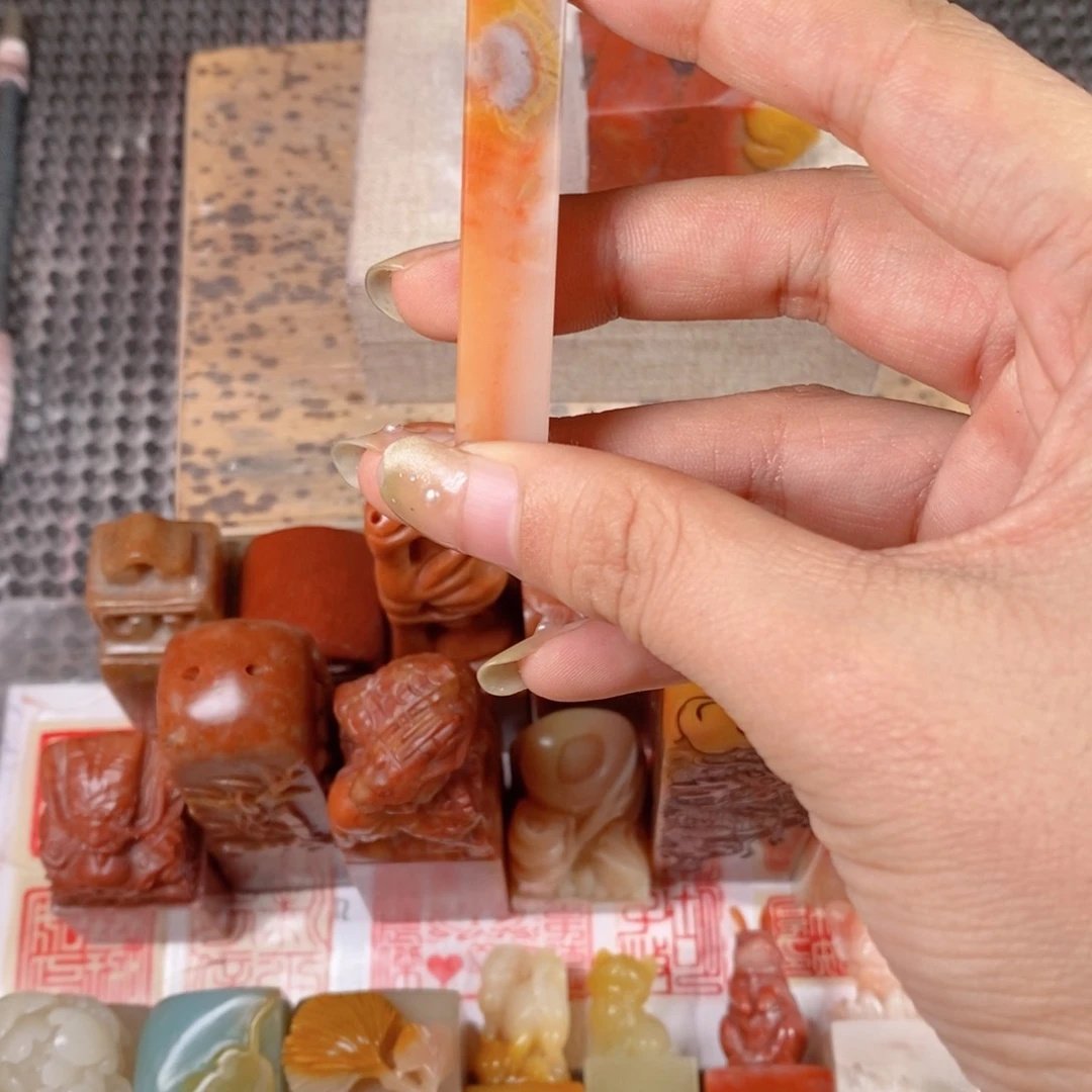 老挝石文*成品正章书法用品